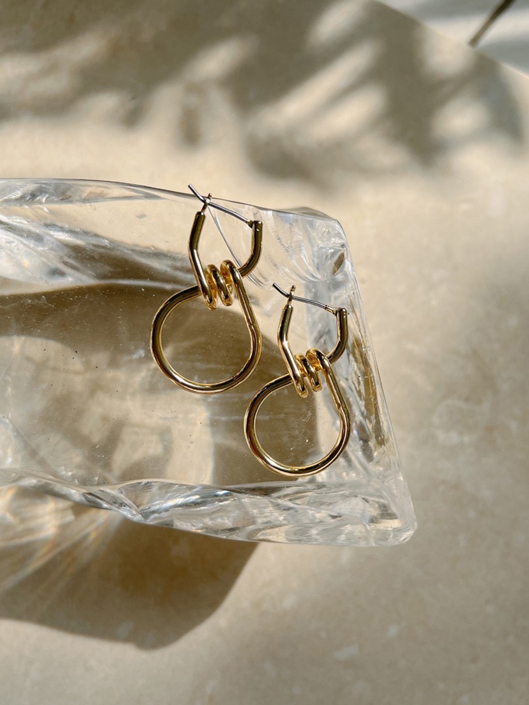 在庫一掃】 - ゴールドイヤリング18kイタリア製キャンペザン - 人気店